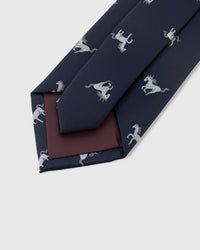 NAVY STALLION TIE