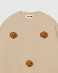 POODLE PARADE SWEATSHIRT