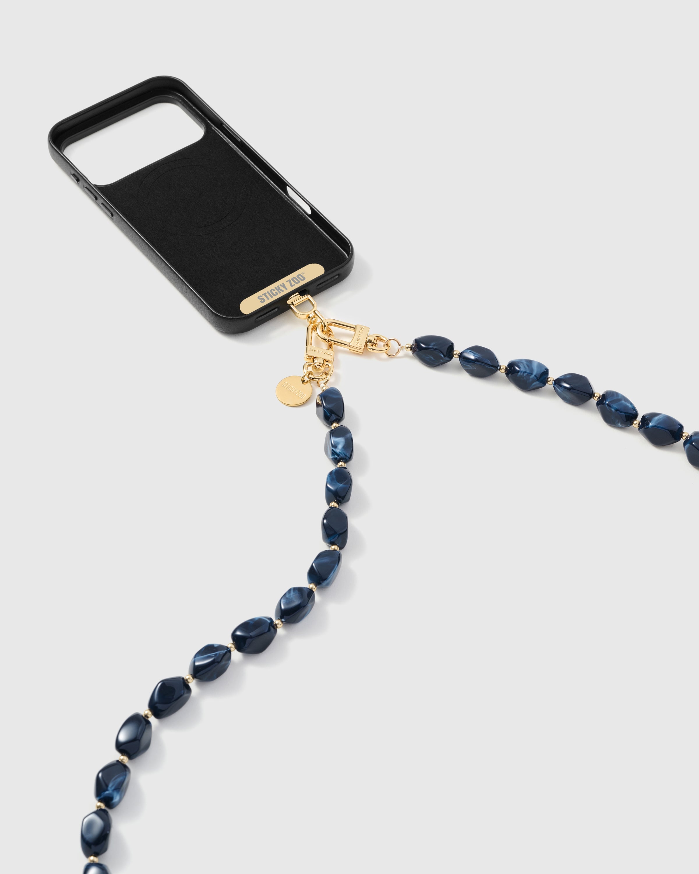 MIDNIGHT NA USOK NA CROSS-BODY NA STRAP NG TELEPONO