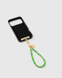 JADE SPECKLE ORBIT PHONE STRAP