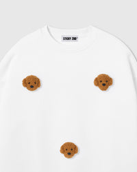 POODLE PARADE SWEATSHIRT