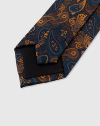 INDIGO PAISLEY TIE