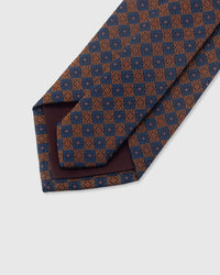 MIDNIGHT COPPER MOSAIC TIE