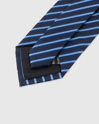 NAVY SKY STRIPE TIE