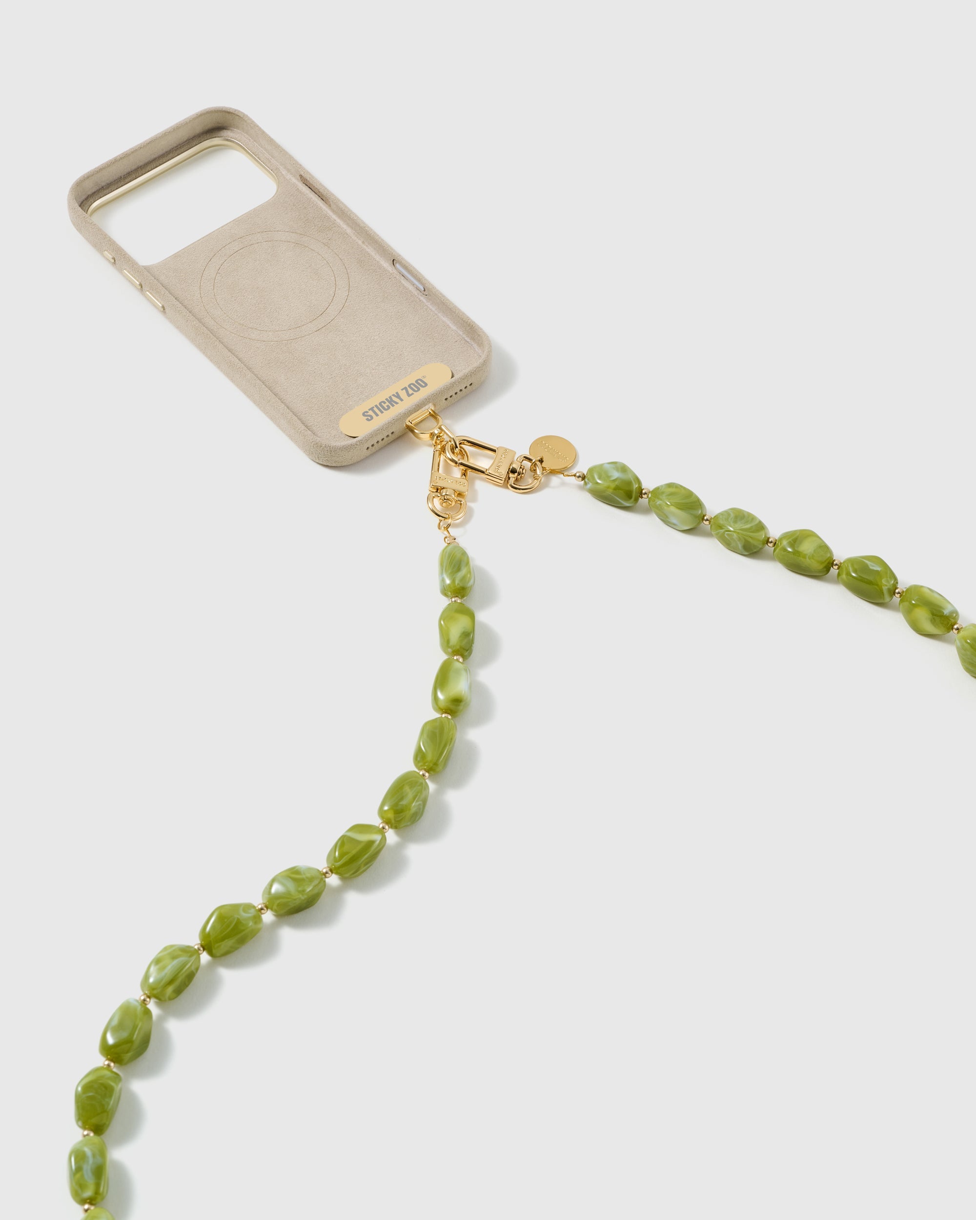 MOSS ORBIT CROSS-BODY PHONE STRAP