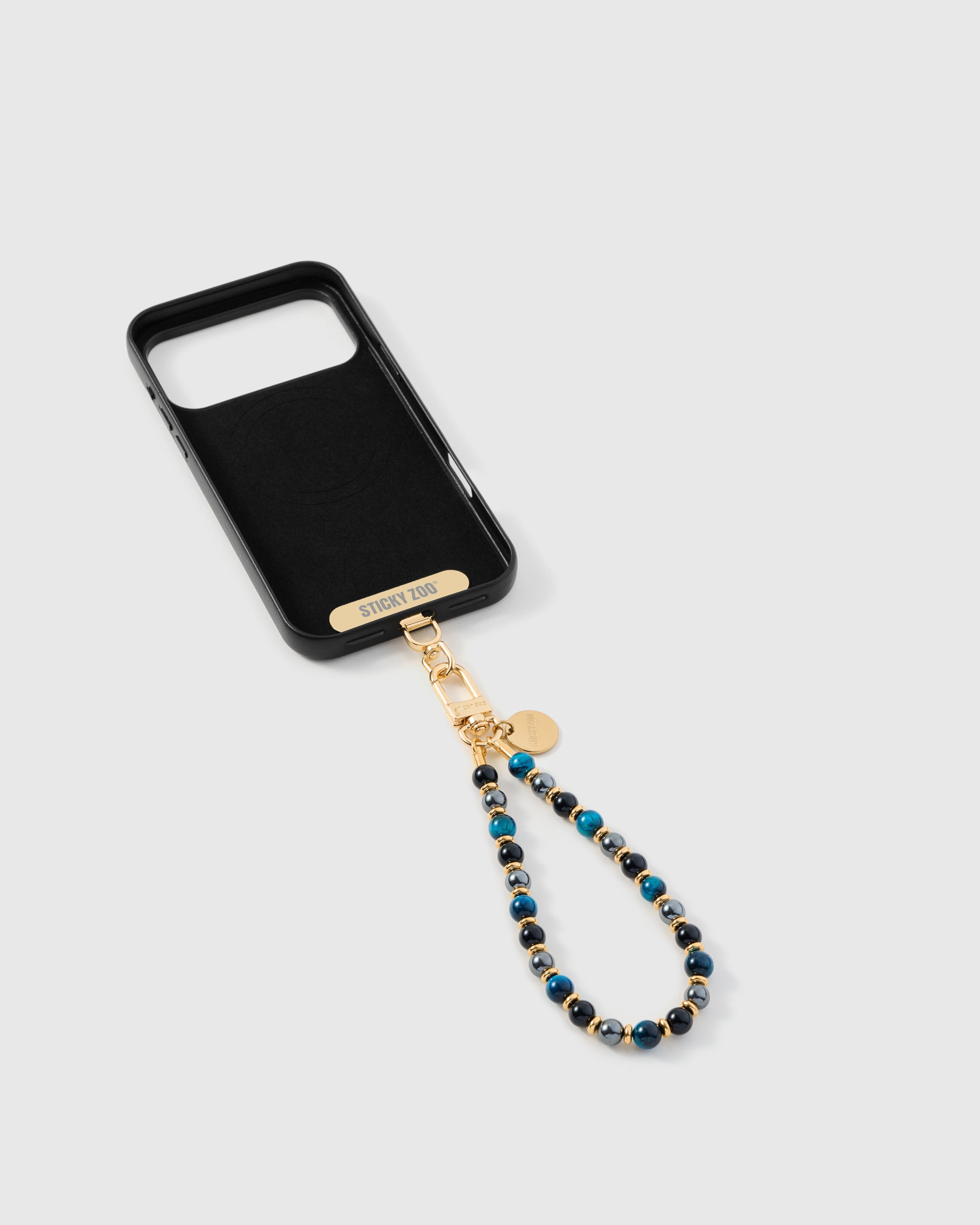 OBSIDIAN AZURE ORBIT PHONE STRAP