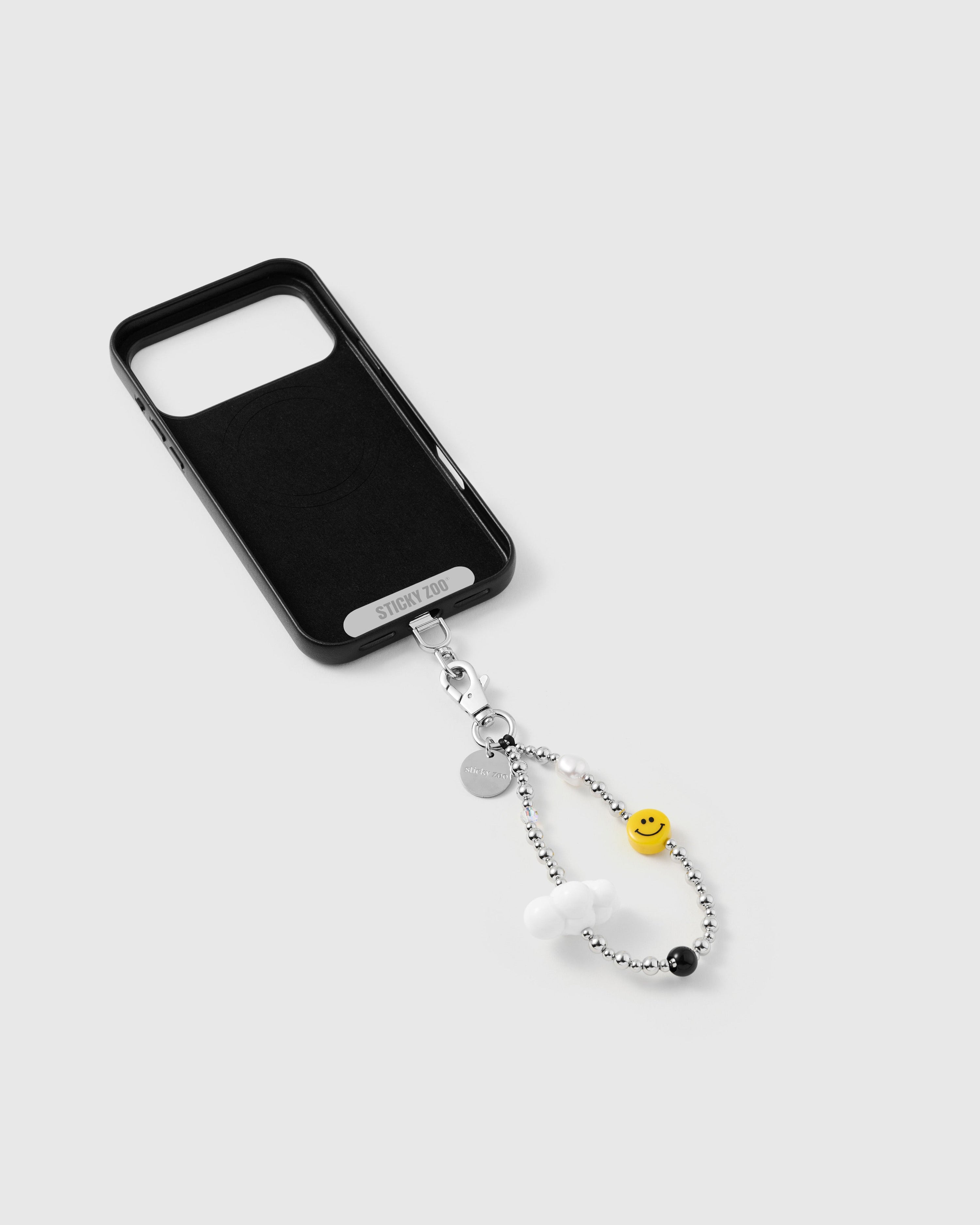 FROST CLOUD SMILE PHONE STRAP