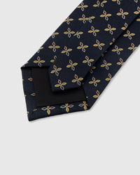 MIDNIGHT FLORET TIE
