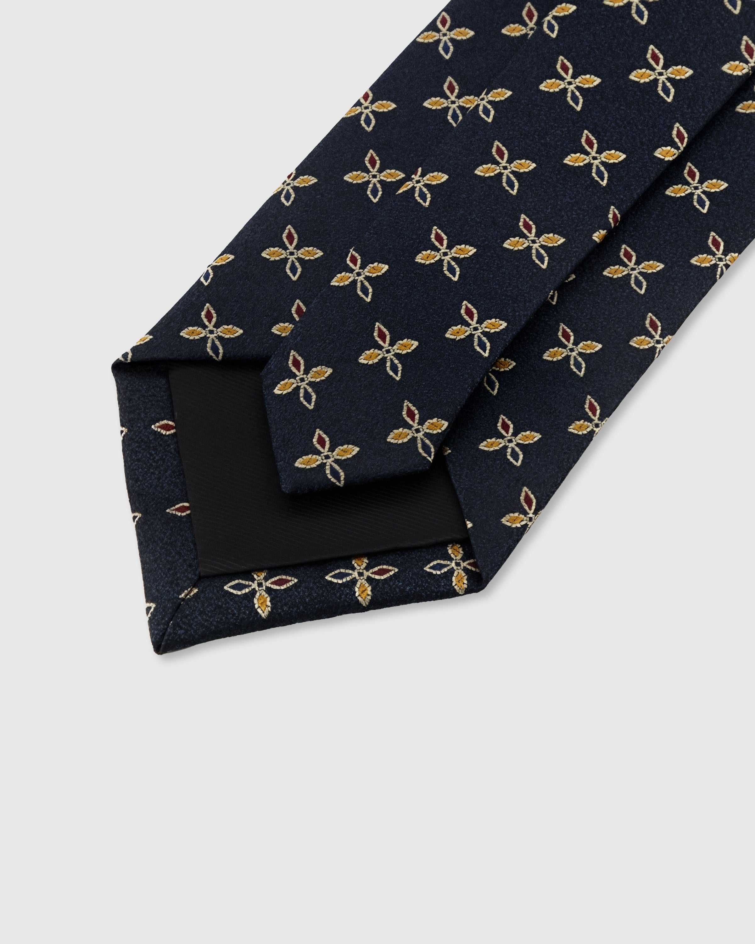MIDNIGHT FLORET TIE