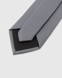 PEWTER SILK TIE
