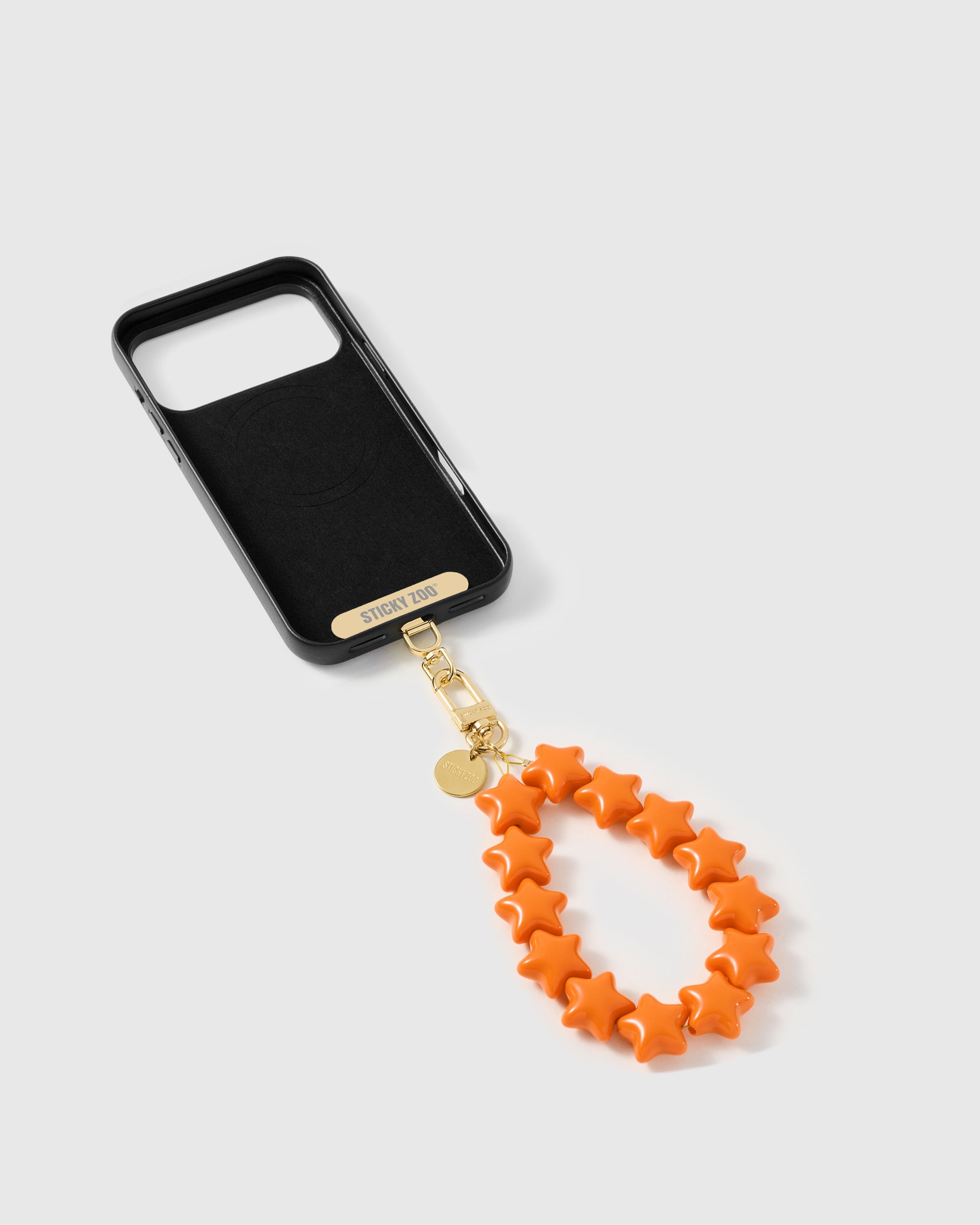 TANGERINE STAR PHONE STRAP