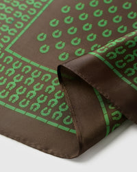 CLOVER STIRRUP SILK SCARF
