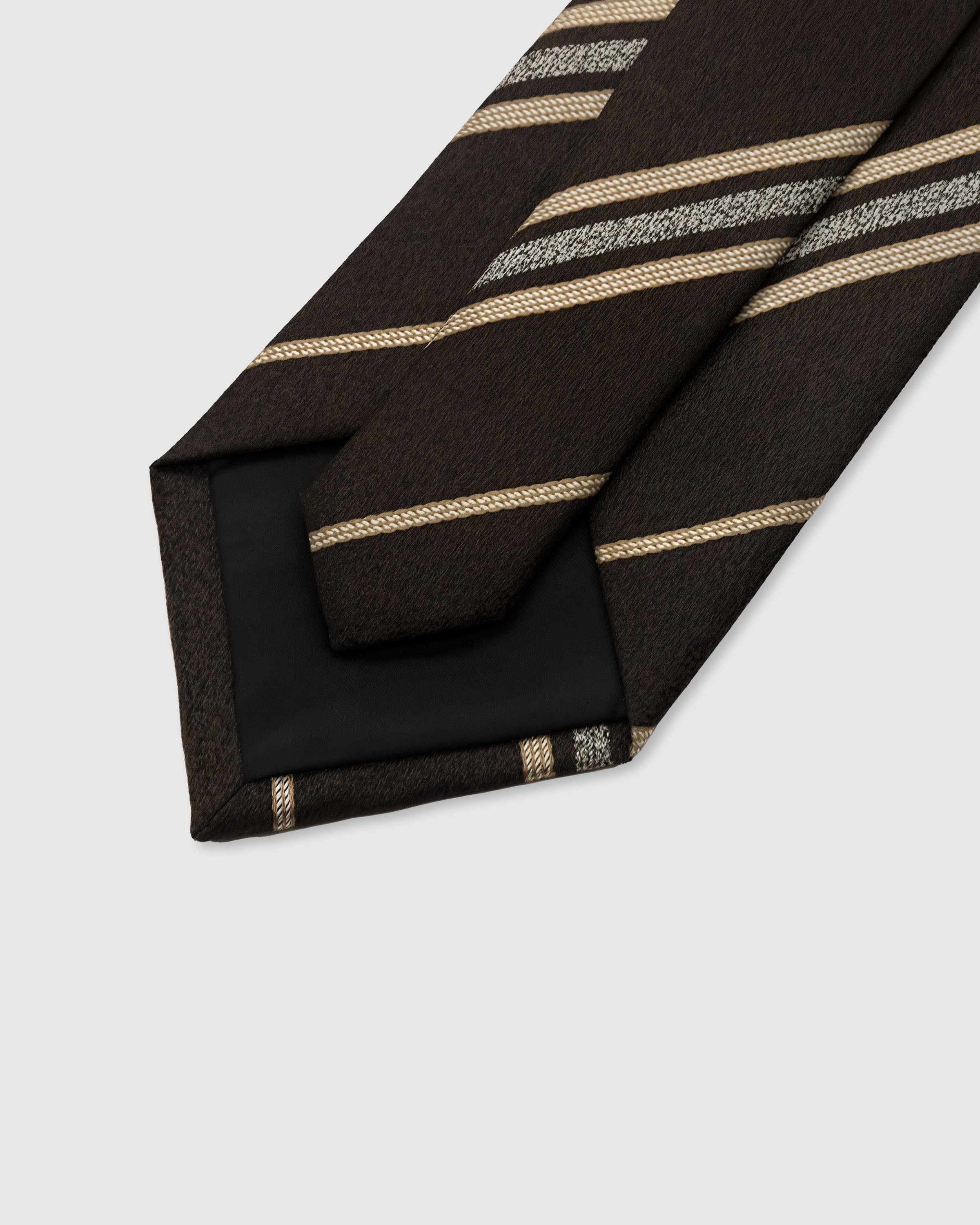 ESPRESSO PINSTRIPE TIE