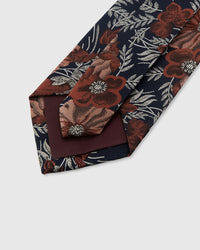 MIDNIGHT PEONY TIE