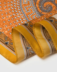 GALLOP PATCHWORK SILK SCARF