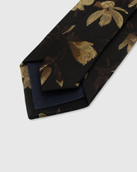 NOIR GILDED BLOOM TIE
