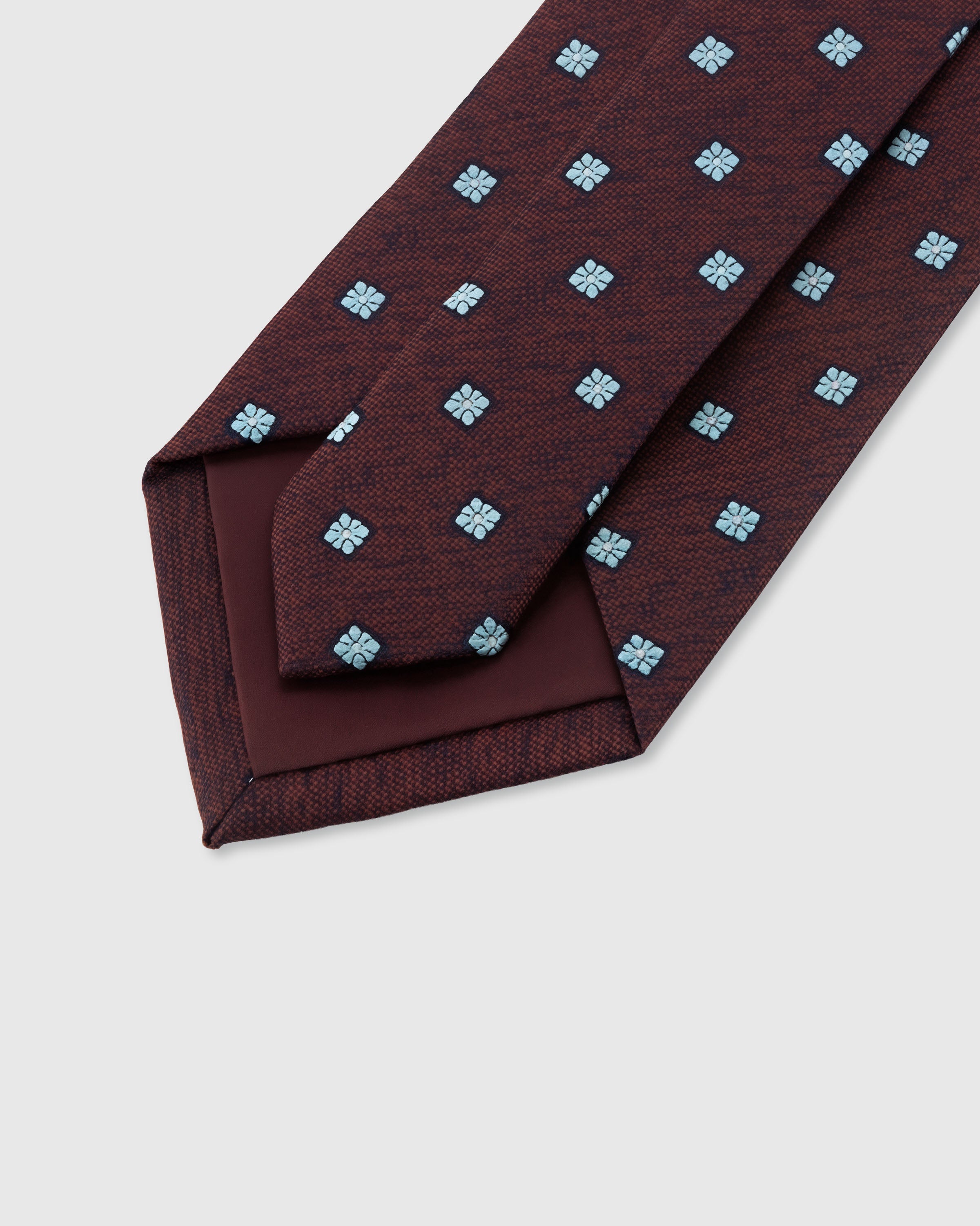 CLARET FLORET TIE
