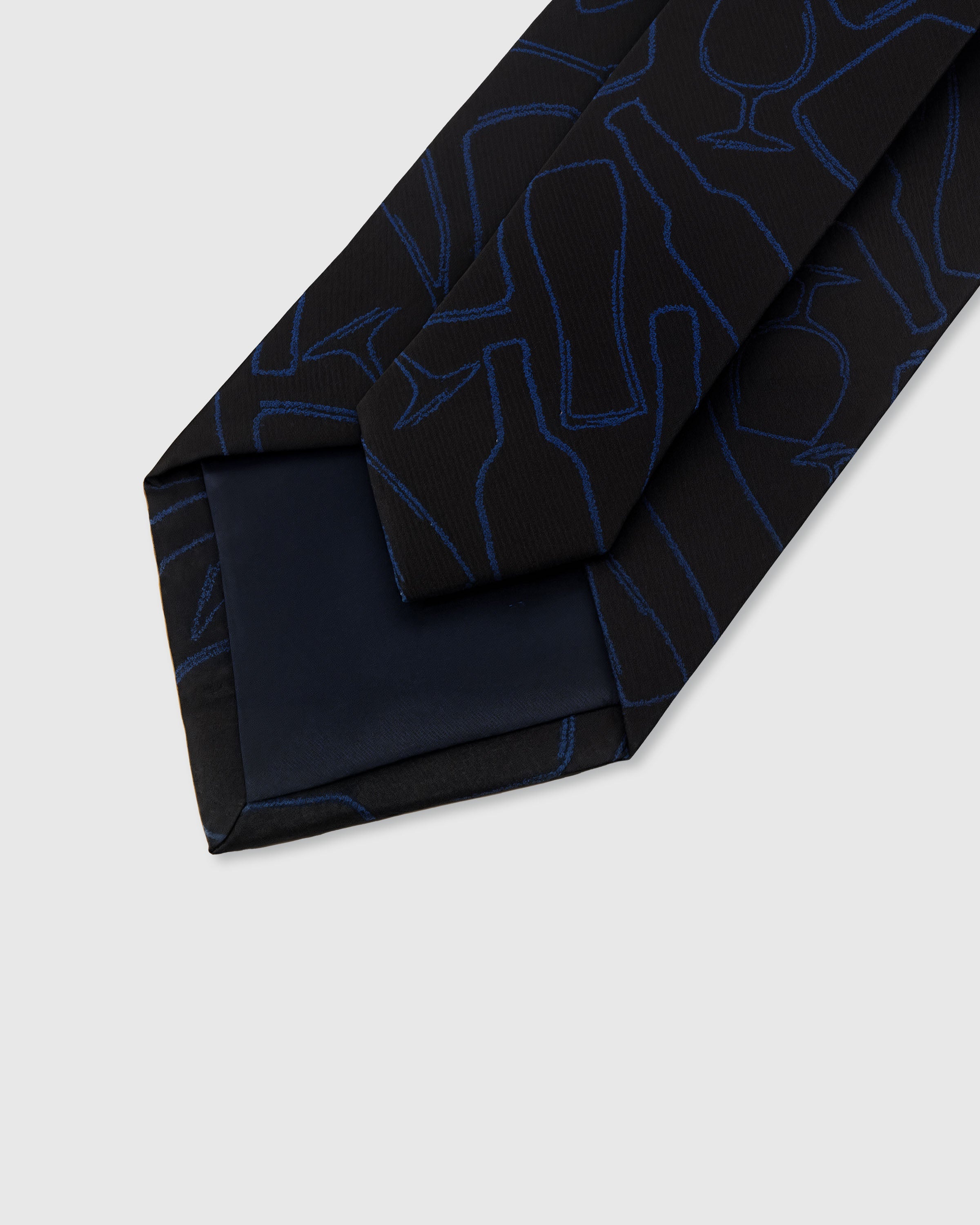 MIDNIGHT BLUEPRINT TIE
