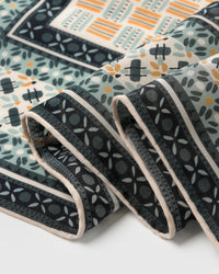 MOSAIC TILE SILK SCARF