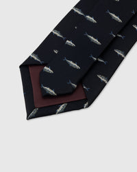 MIDNIGHT TROUT TIE