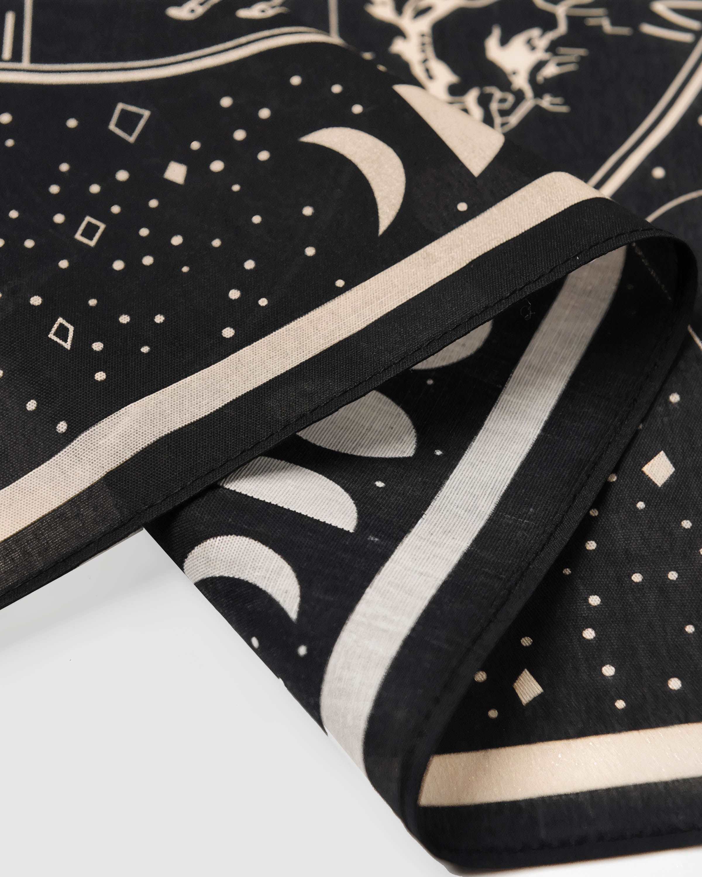 ZODIAC WHEEL SILK SCARF