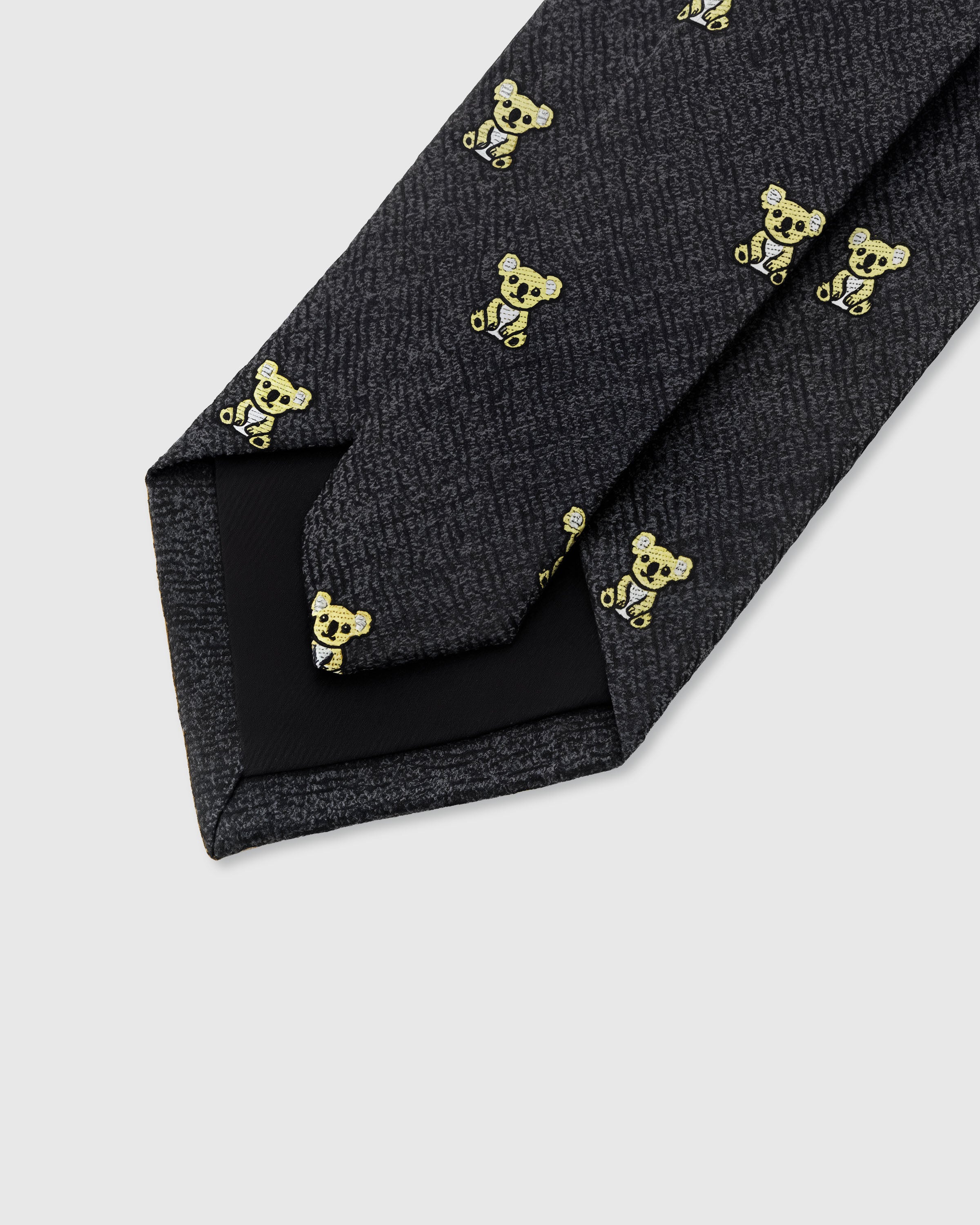 CHARCOAL KOALA TIE