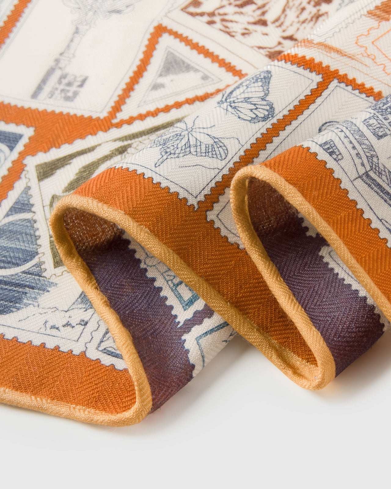 PHILATELIST SILK SCARF
