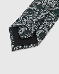 EVERGREEN PAISLEY TIE