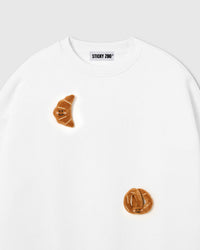 DOUBLE CROISSANT SWEATSHIRT