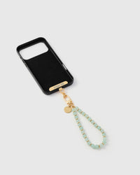 MINT BEAD PHONE STRAP