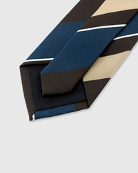 ESPRESSO STRIPE TIE