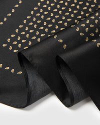 ONYX SEED SILK SCARF