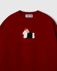 DACHSHUND APPLE SWEATSHIRT
