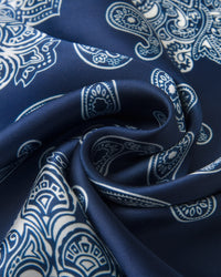 PORCELAIN PAISLEY SILK SCARF