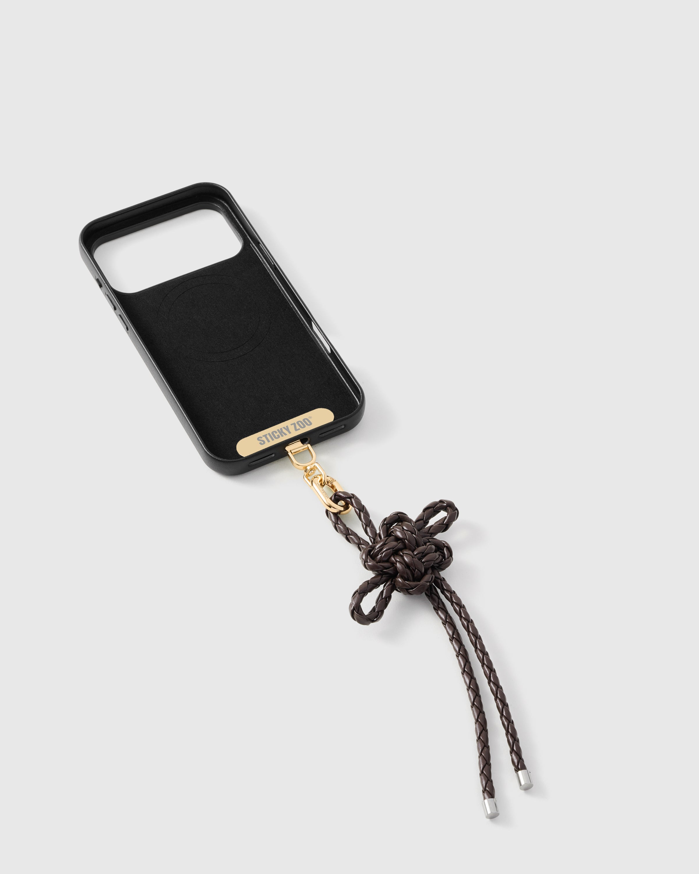 MOCHA BOW PHONE STRAP