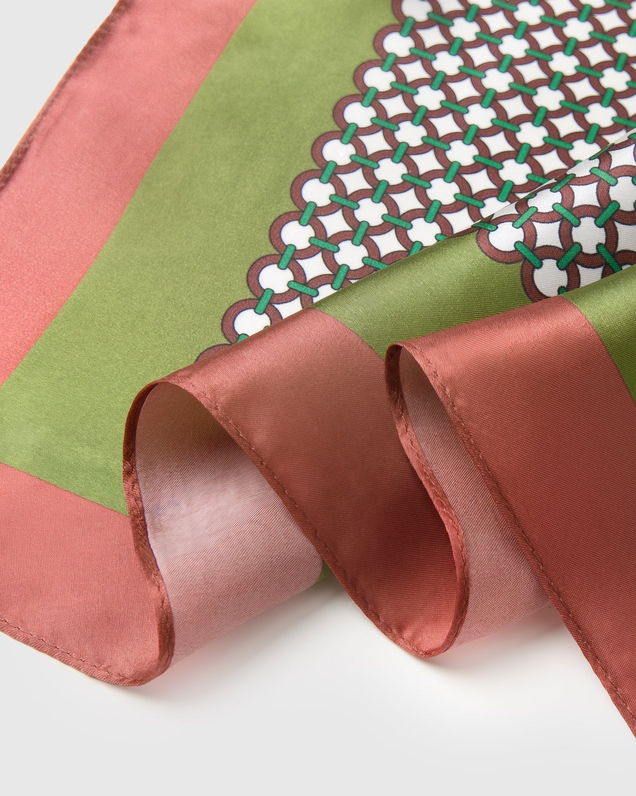 TILE MOSAIC SILK SCARF