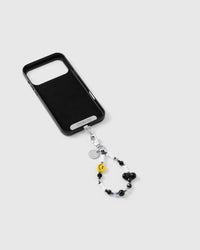 SMILEY HEART PHONE STRAP