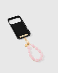 ROSE AGATE PHONE STRAP