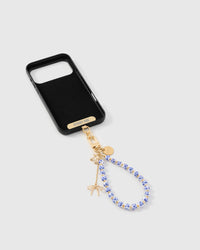 PORCELAIN BLOOM CHARM PHONE STRAP