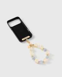 FROST MARBLE MIX PHONE STRAP