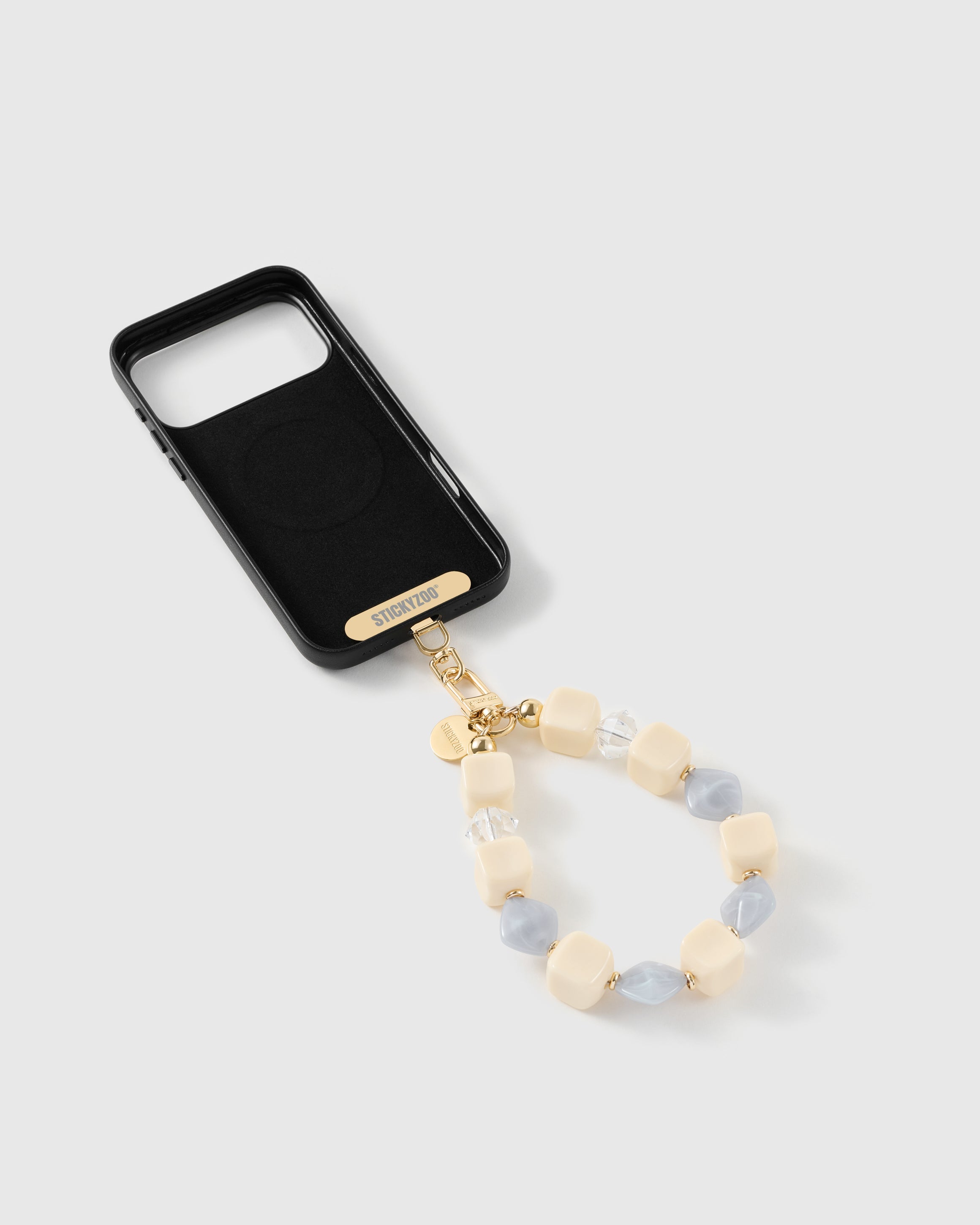 FROST MARBLE MIX PHONE STRAP