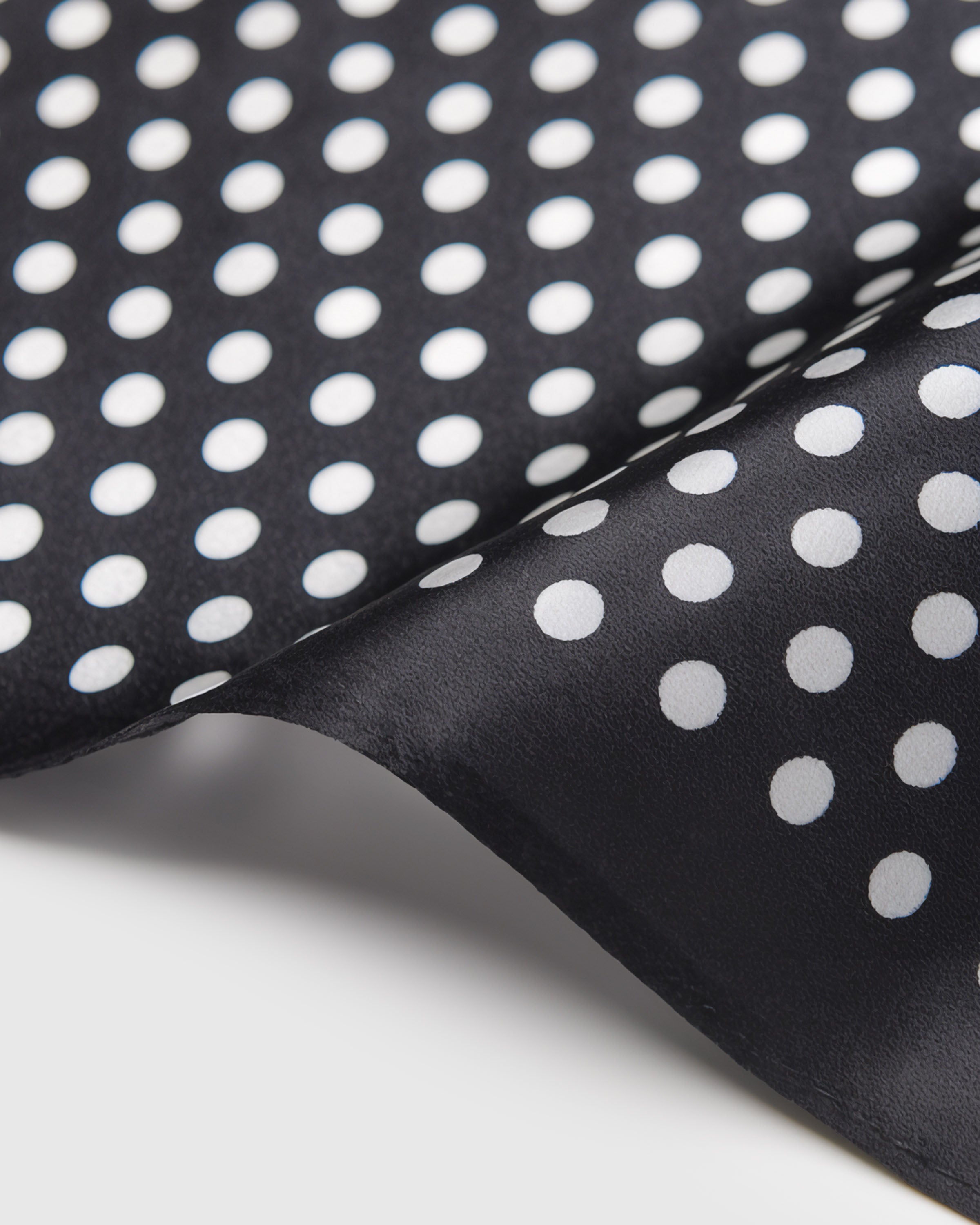 MONOCHROME MIX SILK SCARF