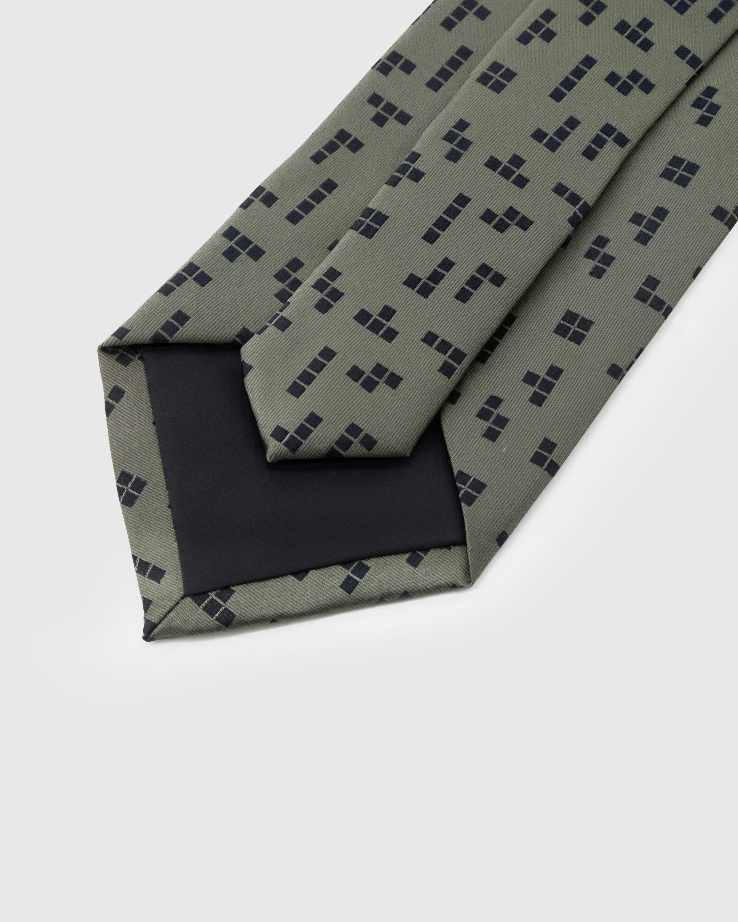 SAGE GEOMETRIC TIE