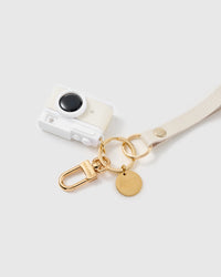 IVORY LENS LEATHER STRAP NG TELEPONO  