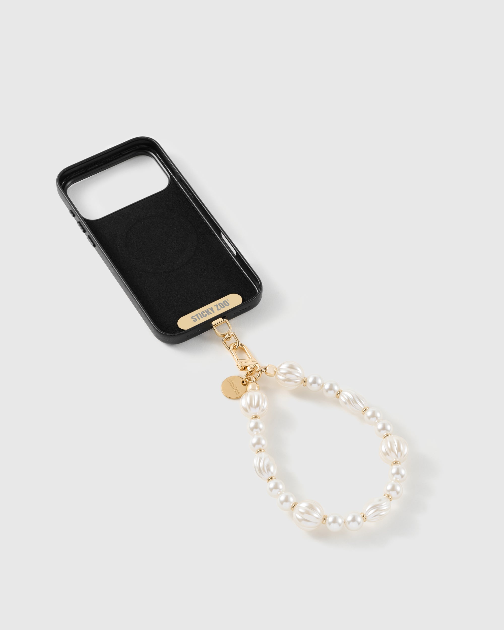 IVORY PEARL PHONE STRAP