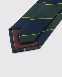 FOREST BLOCK STRIPE TIE