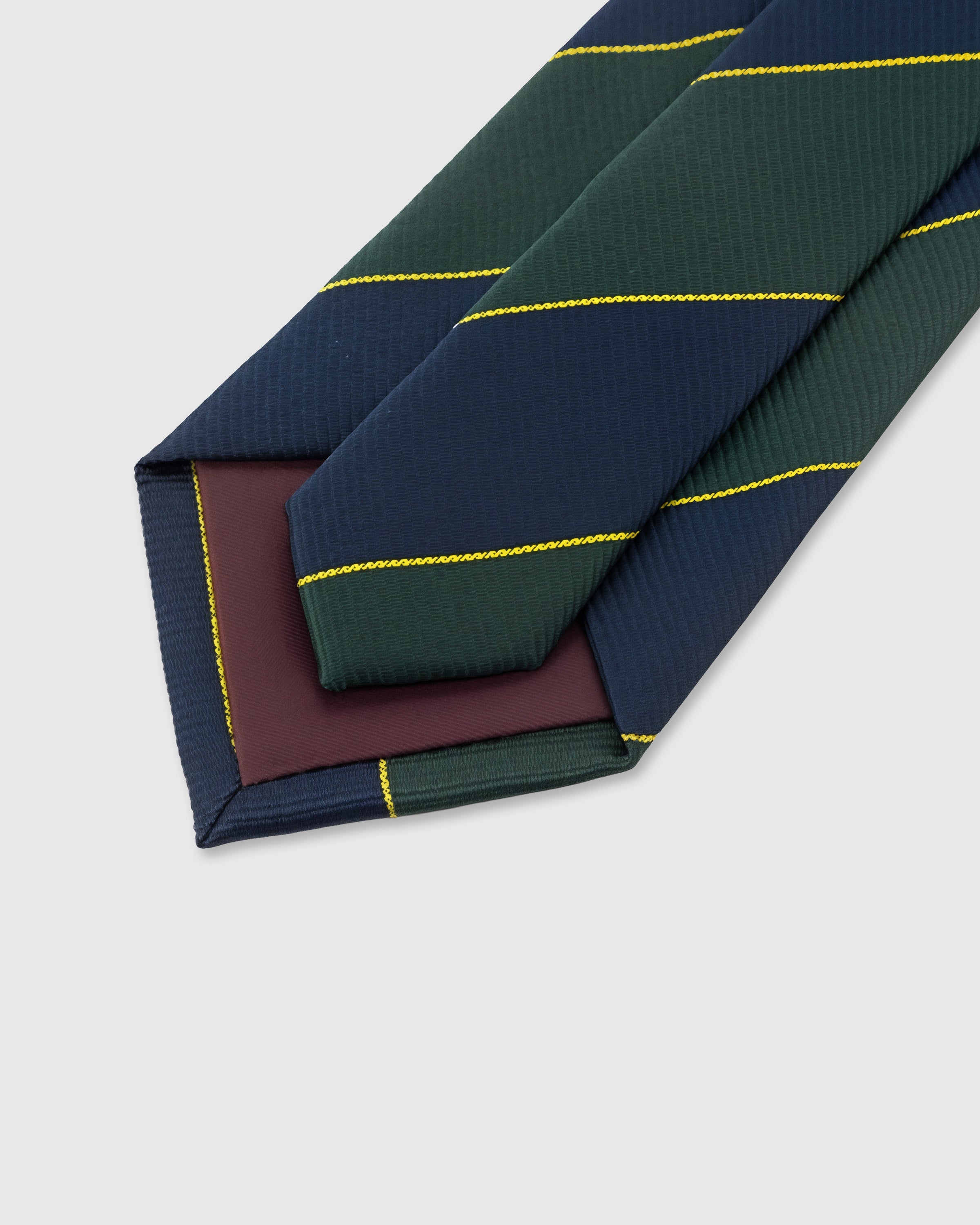 FOREST BLOCK STRIPE TIE