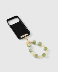MATCHA MARBLE MIX PHONE STRAP