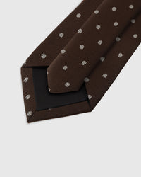 WALNUT POLKA TIE