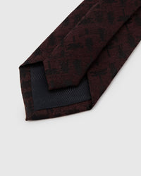 MERLOT JACQUARD TIE